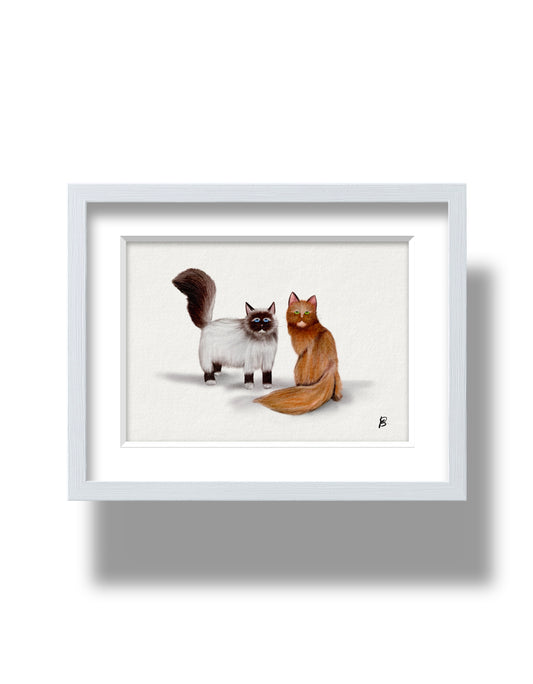 Marshall and Bella Print